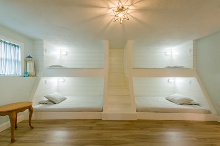 Sandwich Cape Cod vacation rental - Bedroom 3- Lower Level- 2 Twins & 2 Full