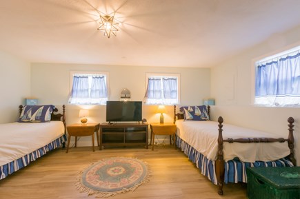 Sandwich Cape Cod vacation rental - Bedroom 4- Lower level- 2 Twins