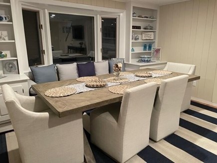 Yarmouth Cape Cod vacation rental - Dining Room with built in window seat