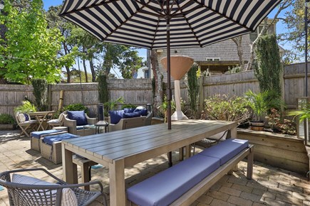 Provincetown Cape Cod vacation rental - Enjoy dinner on the patio