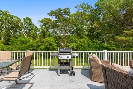 South Dennis Cape Cod vacation rental - Cook your meals outside on the gas grill