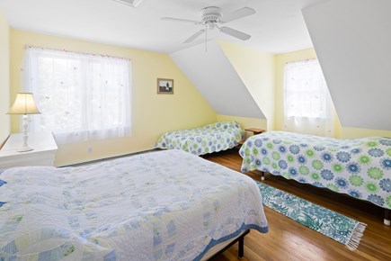 Eastham Cape Cod vacation rental - Two twins and a double bed upstairs, cozy and bright