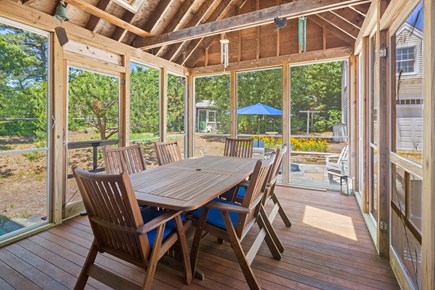 Eastham Cape Cod vacation rental - Bask in the shade of the beautiful 16x16 porch