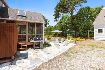 Eastham Cape Cod vacation rental - Cook up some fish on the gas grill