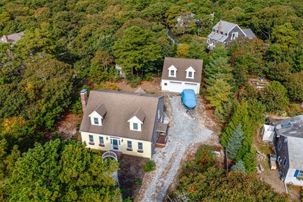Eastham Cape Cod vacation rental - Aerial view of the home