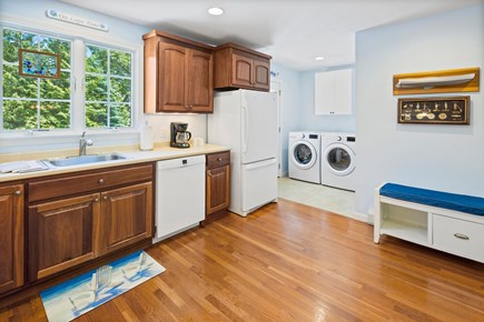 Eastham Cape Cod vacation rental - New washer and dryer conveniently located off the kitchen