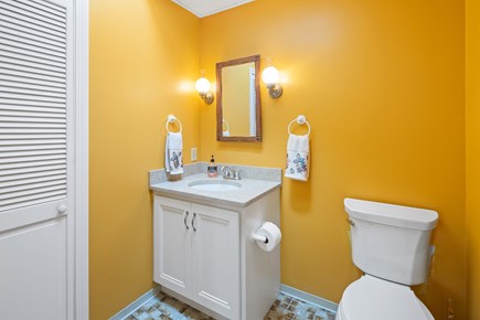 Wellfleet Cape Cod vacation rental - Bright half bathroom