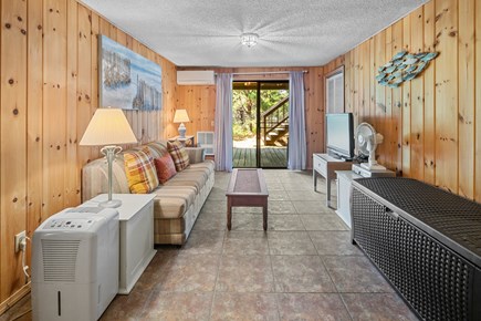 Wellfleet Cape Cod vacation rental - Family room with 50-inch TV