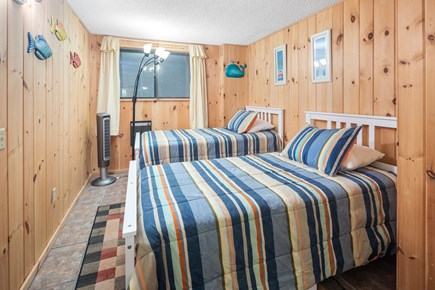 Wellfleet Cape Cod vacation rental - Two twin beds perfect for the kids with fun coastal décor