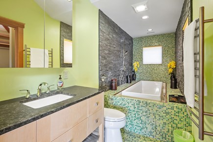 Brewster Cape Cod vacation rental - Magnificent first floor bathroom feels like your own personal spa
