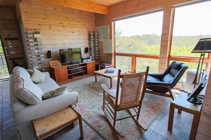 Truro Cape Cod vacation rental - TV Area