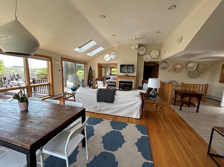 Provincetown, Bayberry Beach House Cape Cod vacation rental - Living/Dining Area