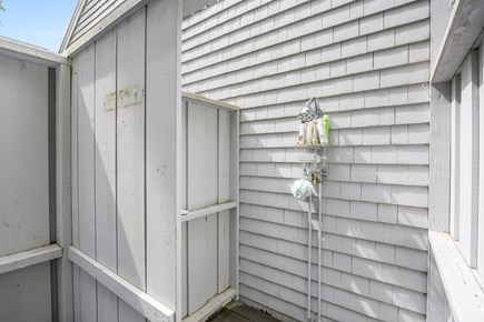 Dennis Cape Cod vacation rental - Rinse off after a day at the beach in the outdoor shower