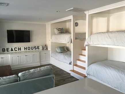 New Seabury Cape Cod vacation rental - Built-in bunks and family room - pool level