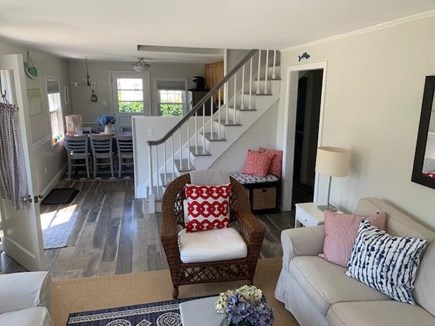 Dennisport Cape Cod vacation rental - Open kitchen and living room
