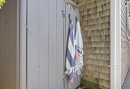 Dennisport Cape Cod vacation rental - Outdoor shower