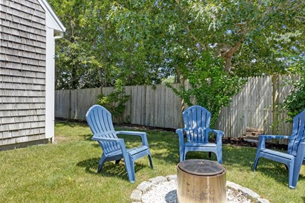 Dennisport Cape Cod vacation rental - Outdoor fire pit area