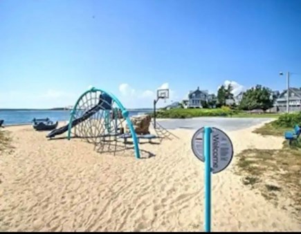Monument Beach - Bourne  Cape Cod vacation rental - Playground quick walk from the house