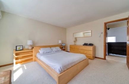 Yarmouthport Cape Cod vacation rental - Top level queen bedroom You just bring sheets and bath towels