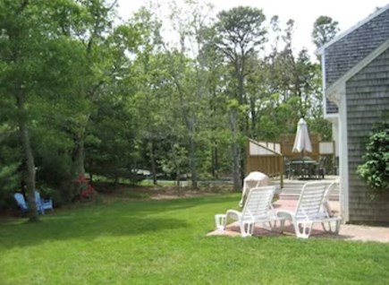Yarmouthport Cape Cod vacation rental - Large and luscious back lawn, safe to play games and just relax