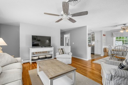 West Harwich Cape Cod vacation rental - TV in Living Room