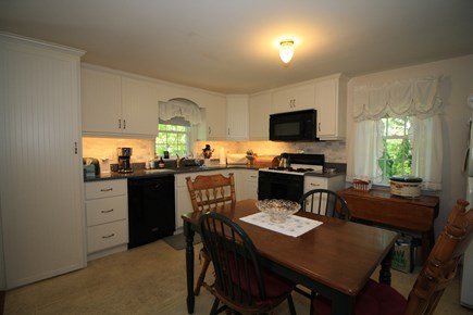 South Dennis Cape Cod vacation rental - Kitchen with sitting area