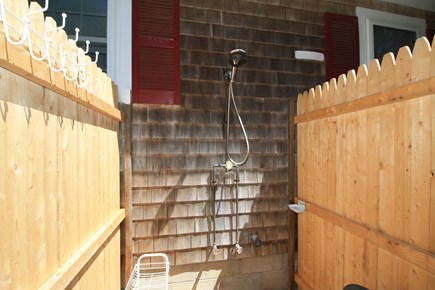 South Dennis Cape Cod vacation rental - Outdoor shower