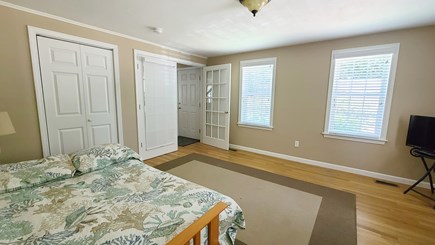 Wellfleet Cape Cod vacation rental - First floor den/bedroom with full futon and desk