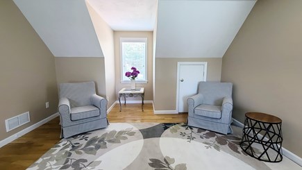 Wellfleet Cape Cod vacation rental - Second floor primary bedroom has a cozy sitting area