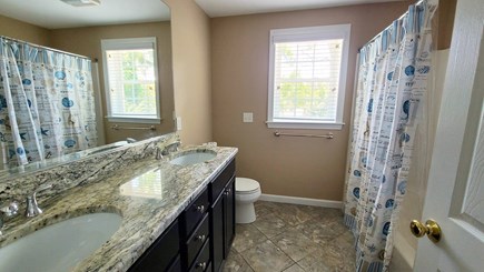 Wellfleet Cape Cod vacation rental - Second floor bathroom with tub/shower