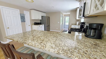 Wellfleet Cape Cod vacation rental - Kitchen has a breakfast bar with counter seating