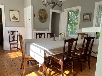 North Truro Cape Cod vacation rental - Dining room, located between kitchen and living room.