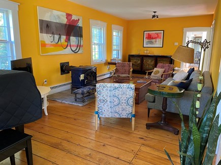North Truro Cape Cod vacation rental - Spacious and comfortable living room.