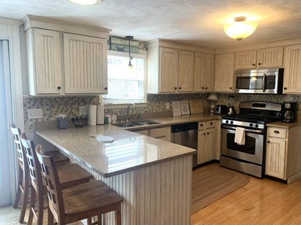 Harwich Cape Cod vacation rental - Updated kitchen with breakfast bar