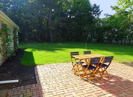 Harwich Port Cape Cod vacation rental - Large back yard with much privacy