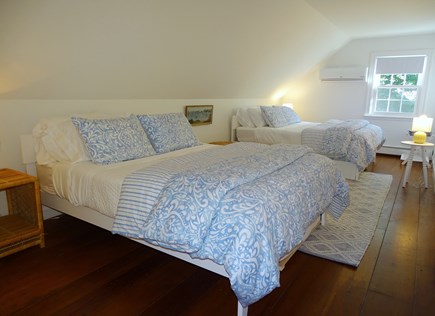 Harwich Port Cape Cod vacation rental - Upstairs bedroom with two queen beds with twin trundles