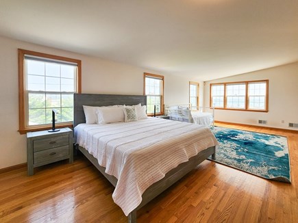 Dennis Cape Cod vacation rental - Spacious suite on upper level with en suite bath, king & 2 twins