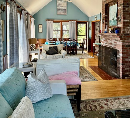 Wellfleet Cape Cod vacation rental - Looking onto the Dining Area