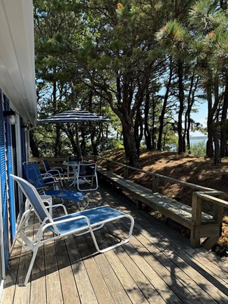 Wellfleet Cape Cod vacation rental - Nice Deck Area with a View