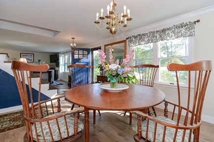 Falmouth Cape Cod vacation rental - Dining area and front door