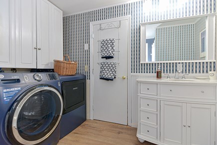 Falmouth Cape Cod vacation rental - Bath #1 with shower and new Washer Dryer on first floor