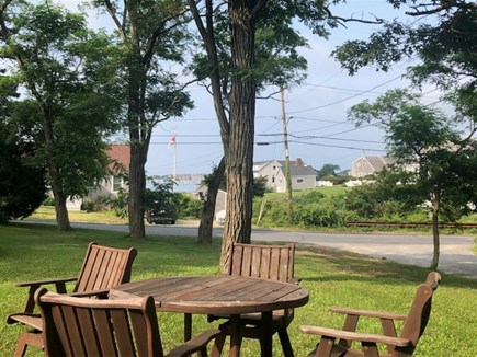 Yarmouth Cape Cod vacation rental - Enjoy the water view from the Pub table