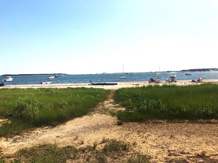Yarmouth Cape Cod vacation rental - Walk down to the warm waters of Lewis Bay at Grove St Beach