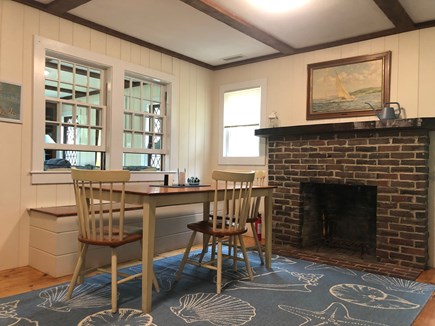 Yarmouth Cape Cod vacation rental - Relax with seating for up to 6 at the dining room table.