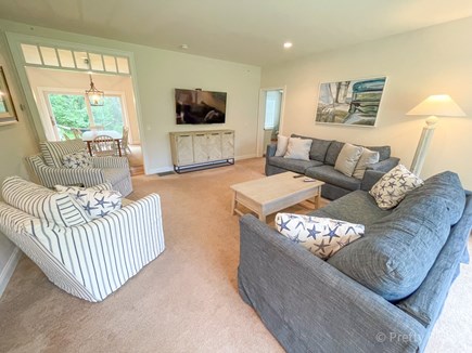 Dennis Cape Cod vacation rental - Comfy living room/TV lounge