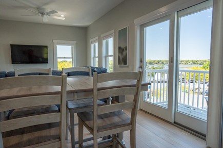 West Dennis Cape Cod vacation rental - Outside balcony overlooking Bass River