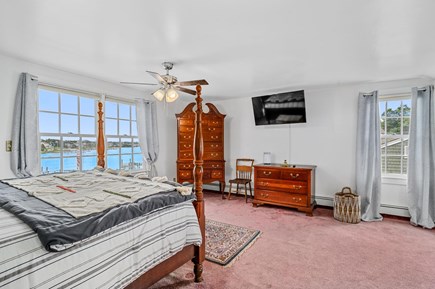 Bourne, Buzzards Bay Cape Cod vacation rental - Bedroom 2 with queen bed and TV