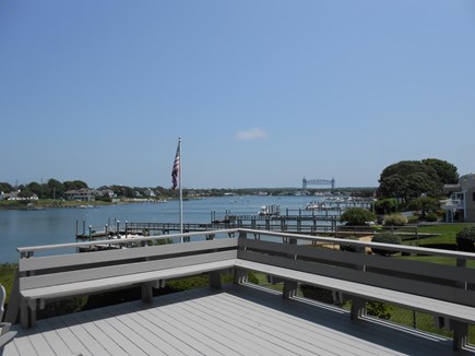 Bourne, Buzzards Bay Cape Cod vacation rental - Super views from the deck