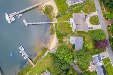 Bourne, Buzzards Bay Cape Cod vacation rental - Aerial view
