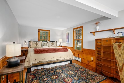 Bourne, Buzzards Bay Cape Cod vacation rental - First floor bedroom with king bed